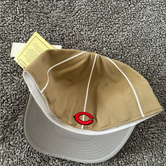 New Cincinnati Reds Hat Cap Cooperstown (REDLEGS) Collection 1918 Fitted 7 3/4 - Picture 4 of 11